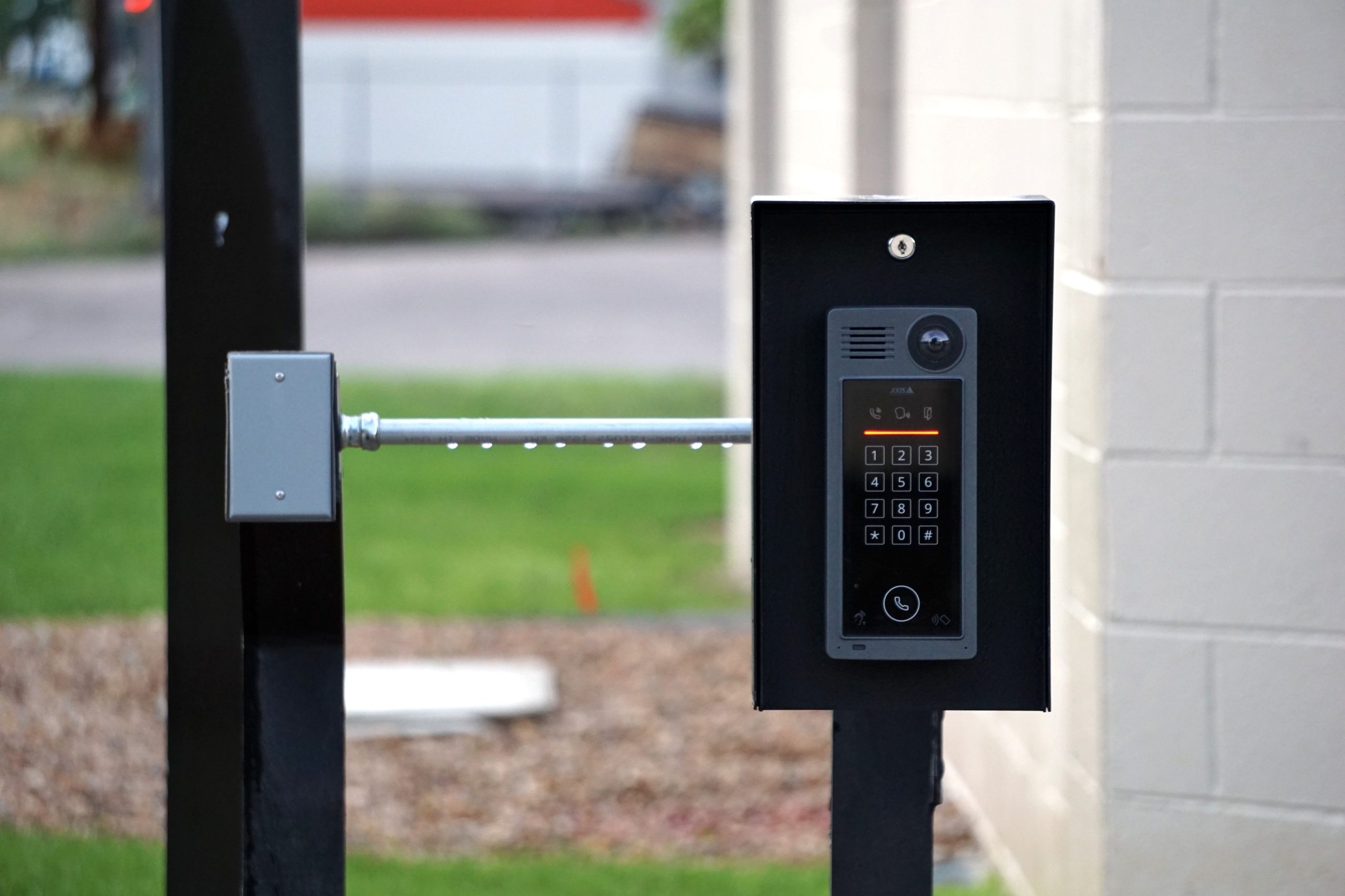 Interphone extérieur résidence contrôle d'accès